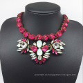 Wire rojo tejido a mano Shourouk estilo de la moda collar (XJW13603)